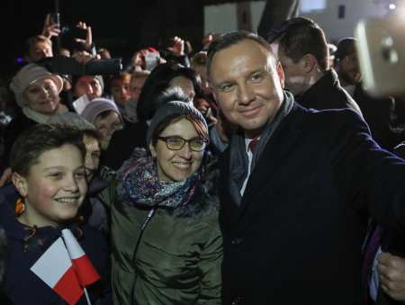 Prezydent z wizytą w Drożkach