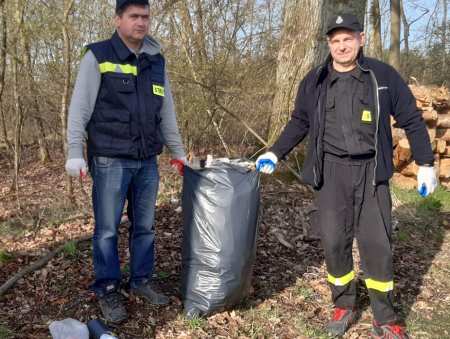 Zebrano TIR-a śmieci