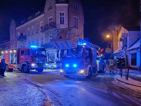 Tragiczne skutki pożaru budynku