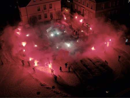 Kibice „Lecha” Poznań w Kępnie pamiętają!