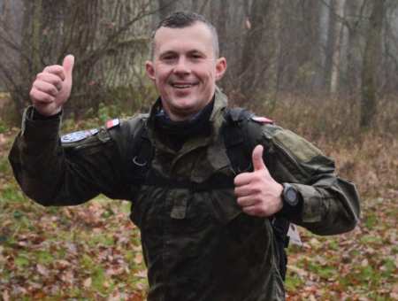 Policjant z Kępna ukończył Setkę Komandosa