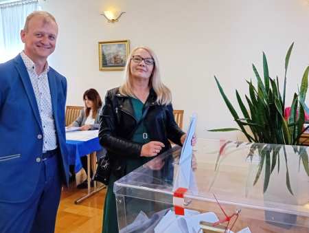Mieszkańcy wybierali radnych
