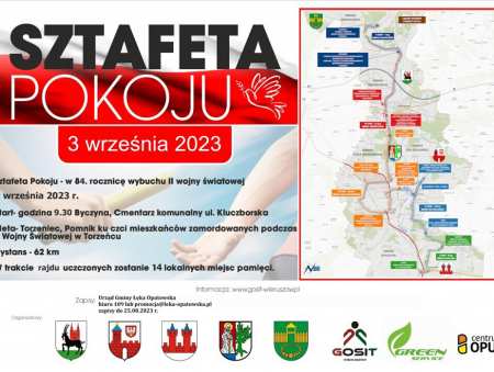 Trwają zapisy do „Sztafety Pokoju”