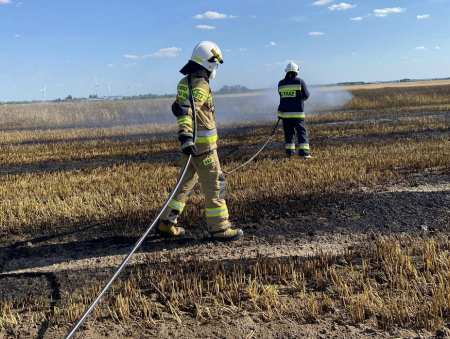 Strażacy gasili kolejny pożar