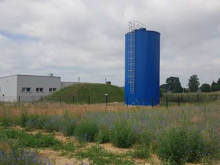 Nowy zbiornik w Słupi