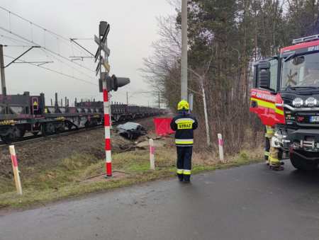 Tragedia na przejeździe kolejowym