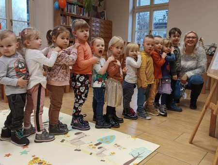 Misiowe spotkanie w bibliotece