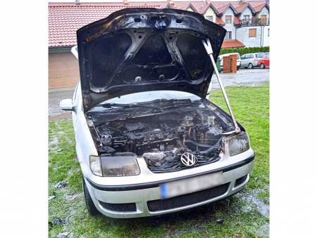 Paliła się komora silnika