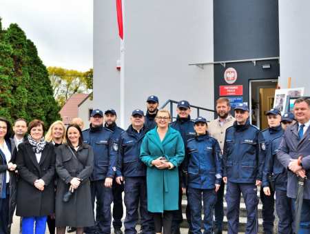 Nowy rychtalski posterunek policji, czyli tradycja i nowoczesność