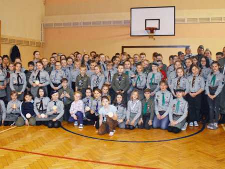Kępińscy harcerze na biwaku