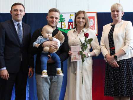 Najmłodsi mieszkańcy powitani