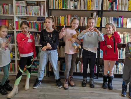 W bibliotece jest wesoło