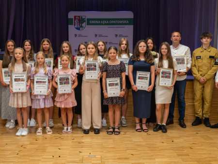 Gratulacje dla najlepszych