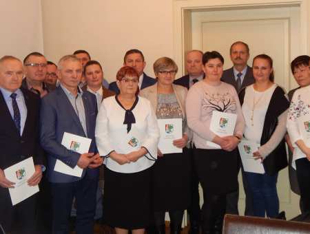 Gratulacje i podziękowania dla sołtysów