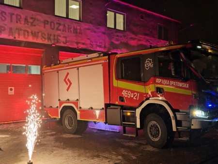 Nowy wóz strażacki