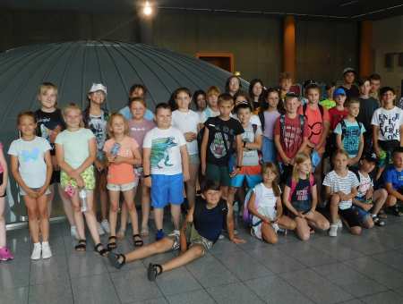 Wakacyjny wypad uczniów