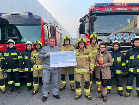1500 euro dla druhów z Trzcinicy