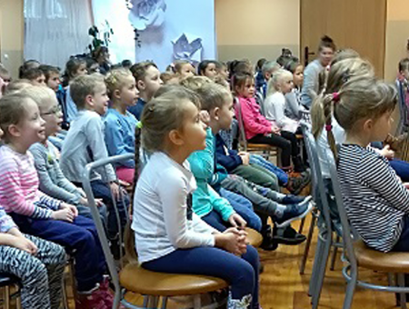 „Perypetie pluszowego misia” w bibliotece