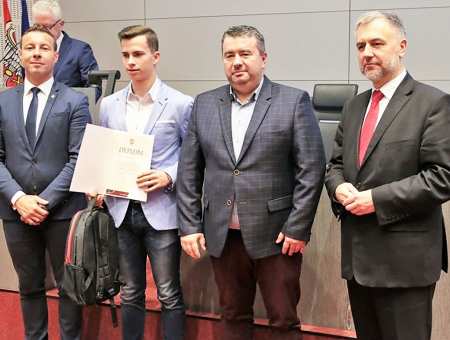 Nagroda dla kępińskiego badmintonisty