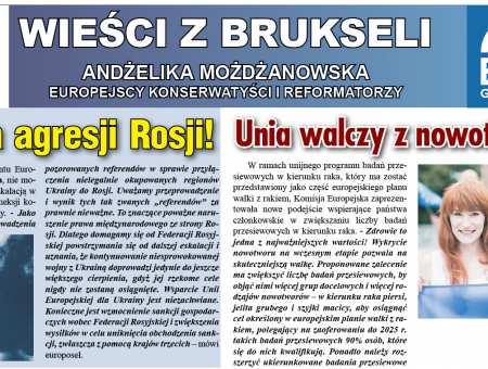 Unia walczy z nowotworami