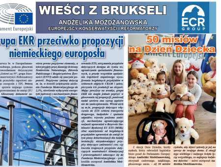 Grupa EKR przeciwko propozycji niemieckiego europosła