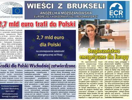 Środki dla Polski Wschodniej zatwierdzone