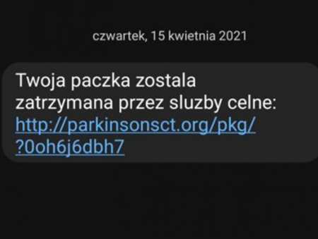 Oszustwa poprzez SMS-y