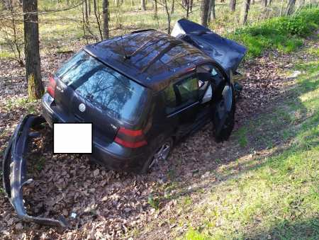 Nie zachował bezpiecznej odległości